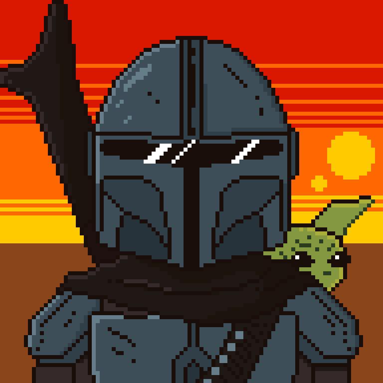 Pixel Mando! (by me) | Scrolller