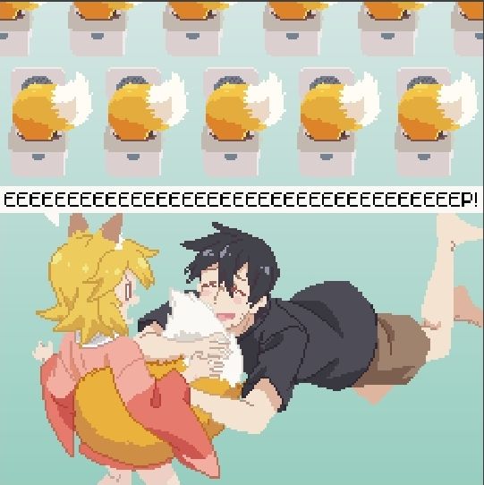 Pixel Senko-san | Scrolller