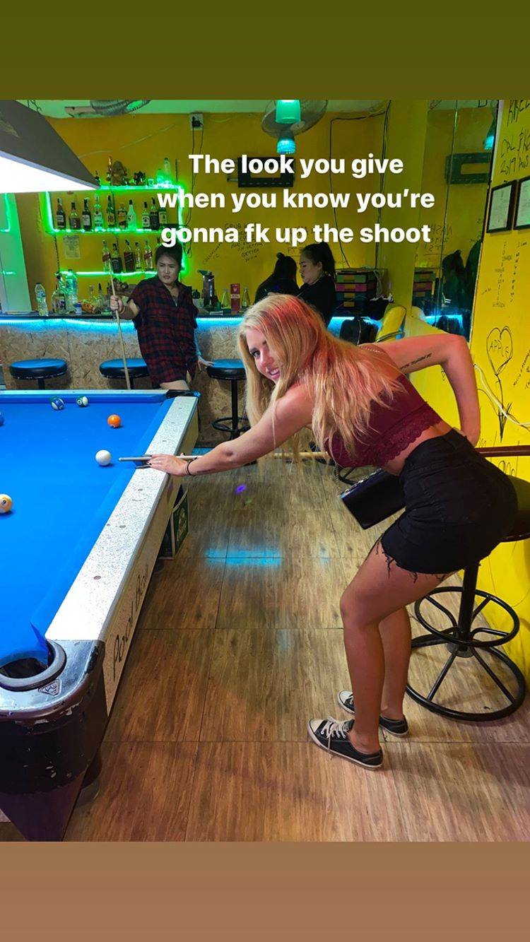 Scrolll Pool Playing pool | Scrolller