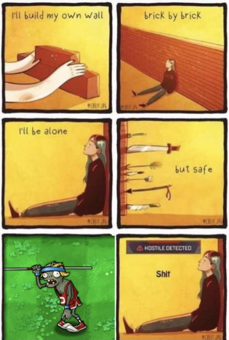 Pole vault zombie goes brrrr Scrolller