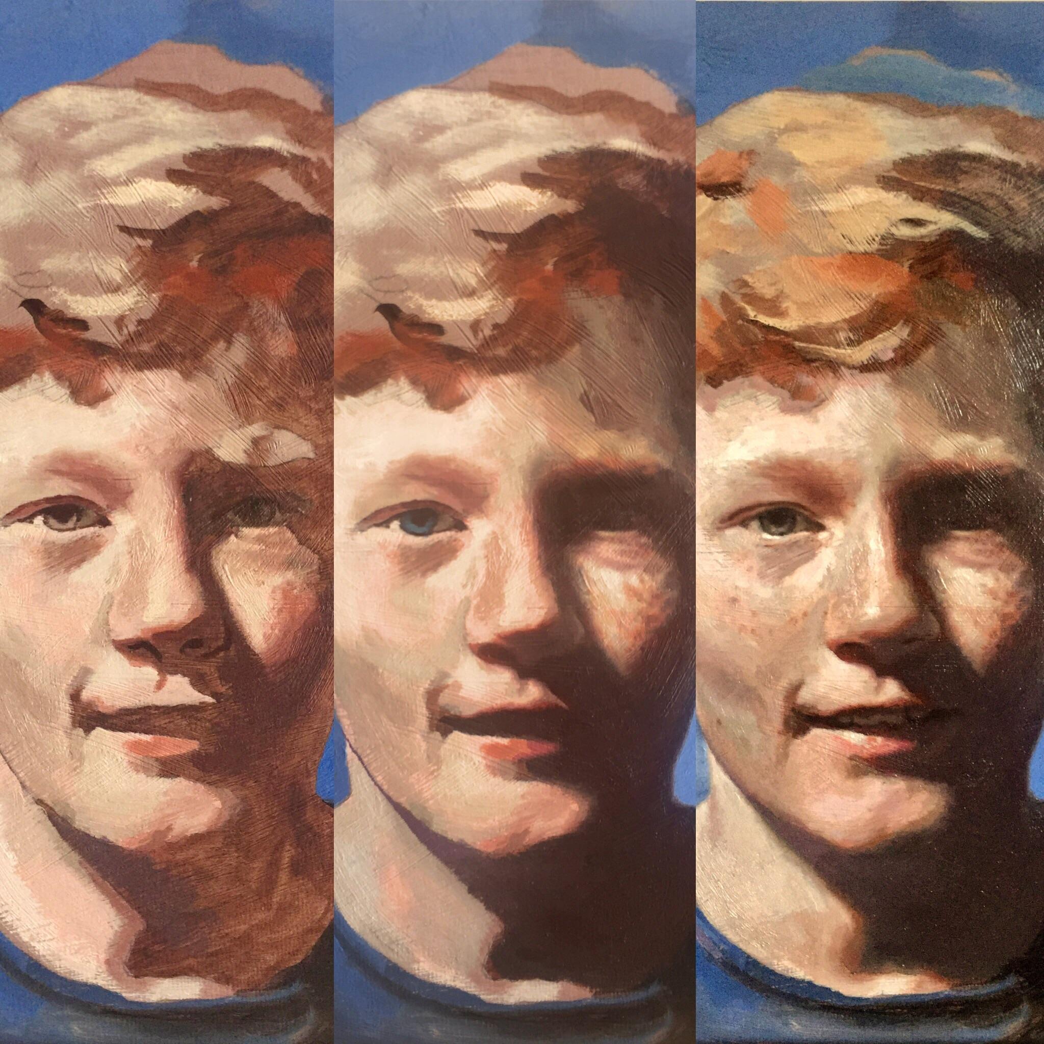 Portrait Process Shots | Scrolller