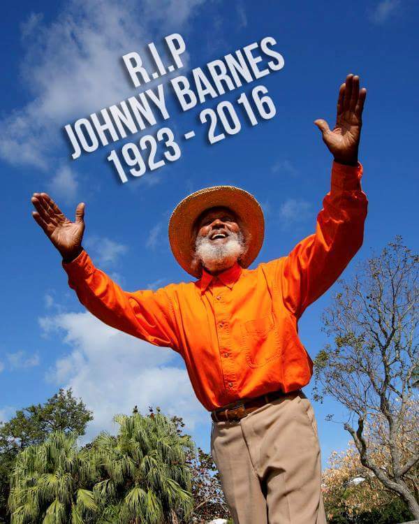 R.I.P Johnny Barnes Scrolller