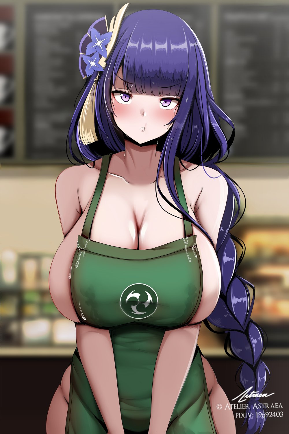 Starbucks big tits