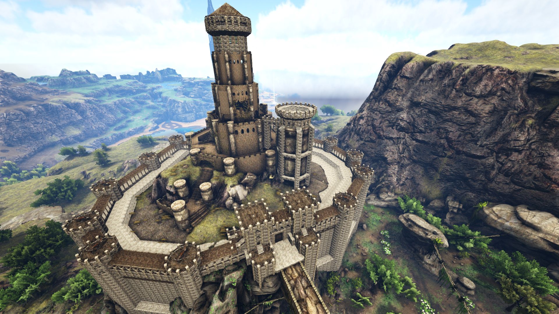 Rebuilding ragnarok castle, no mods and this is what ive done so far ...