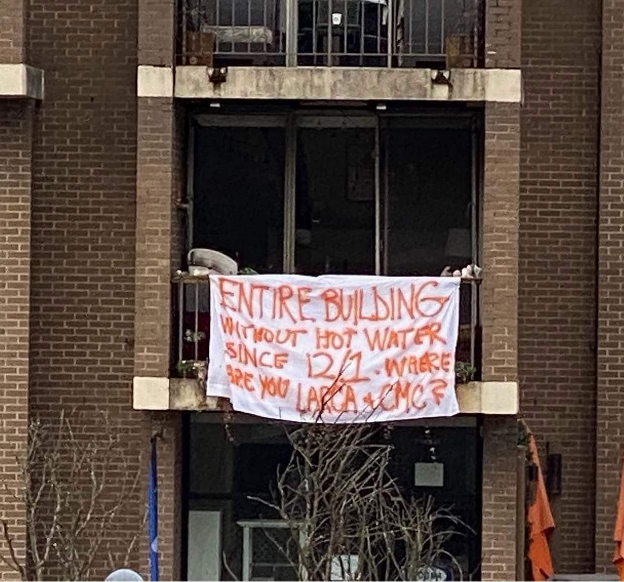 Residents at Lake Anne in Reston put up this sign because they haven't ...