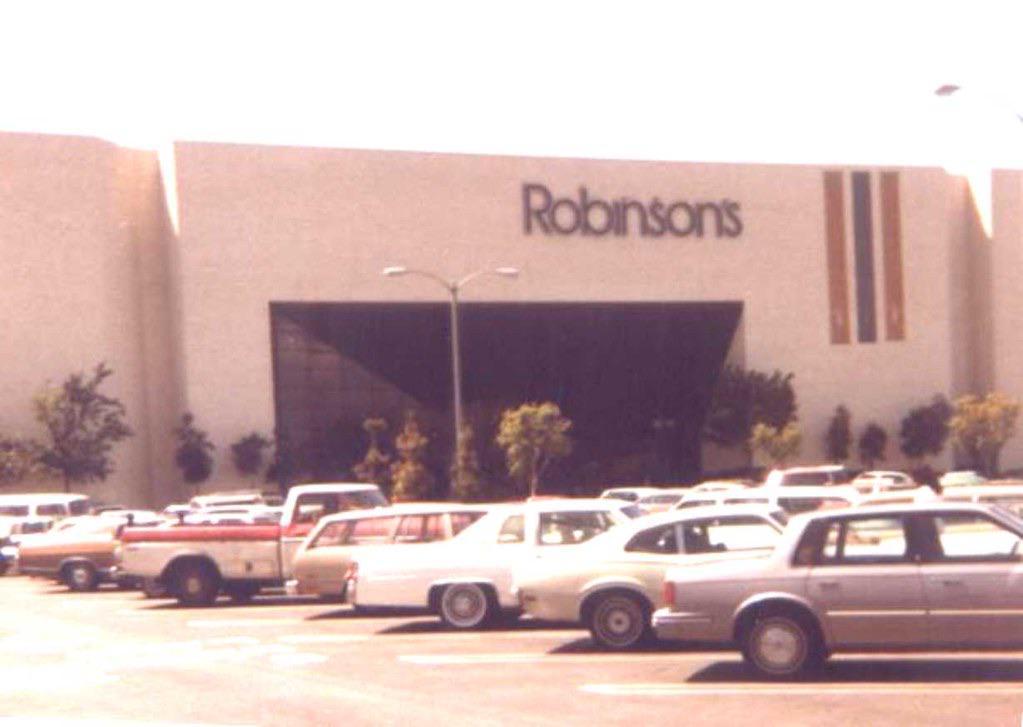 Robinson's department store at Del Amo Fashion Mall in Torrance, CA (1983). Featuring a few