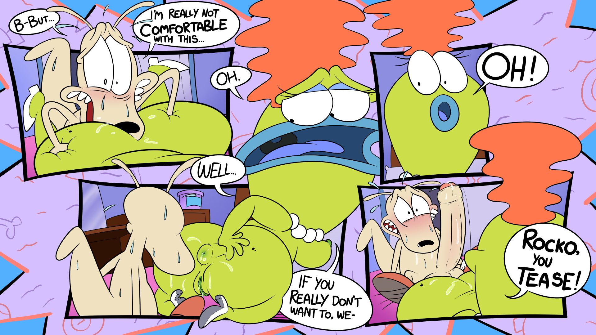Leap Frogs (BlargSnarf) Rocko's Modern Life Scrolller.