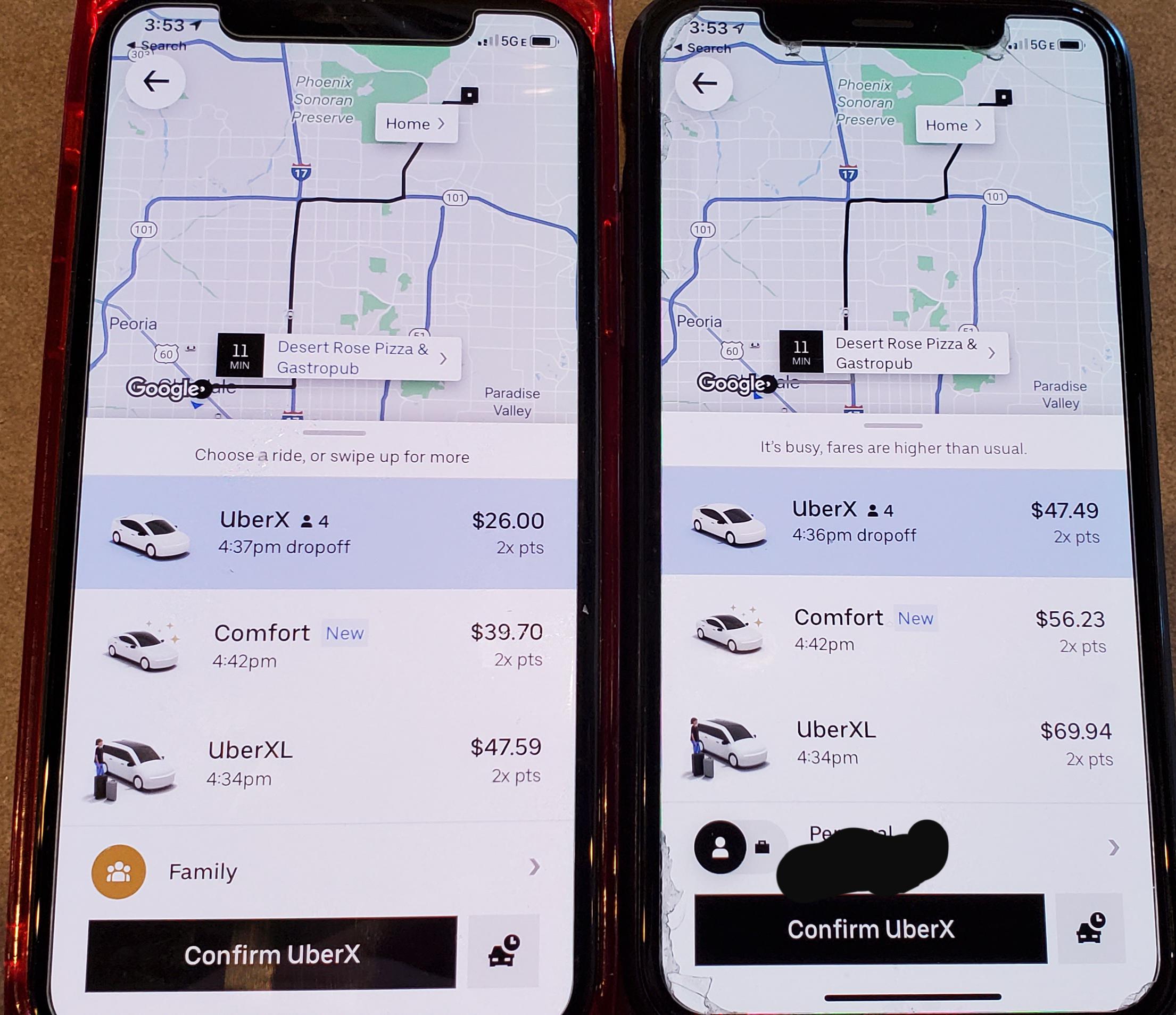 Same location/destination double cost why? Scrolller(00)