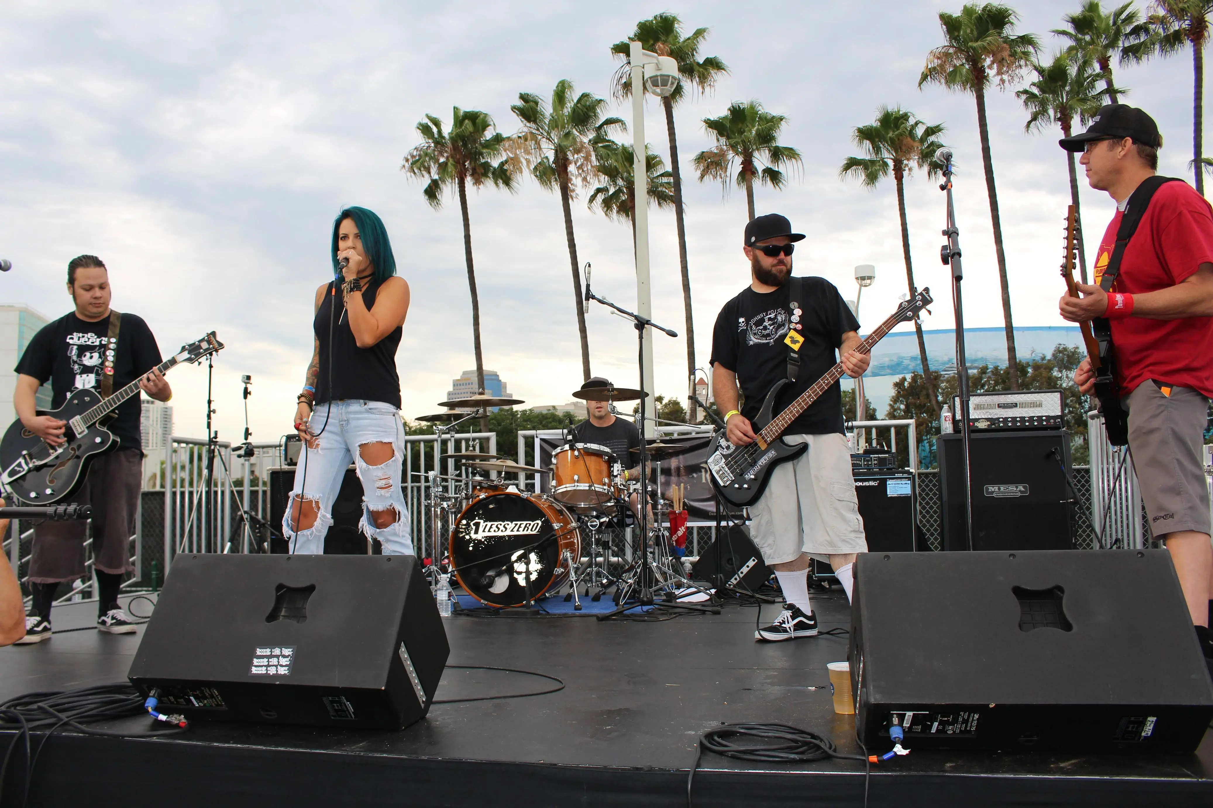 Sara Wright, vocalist of One Less Zero | Scrolller