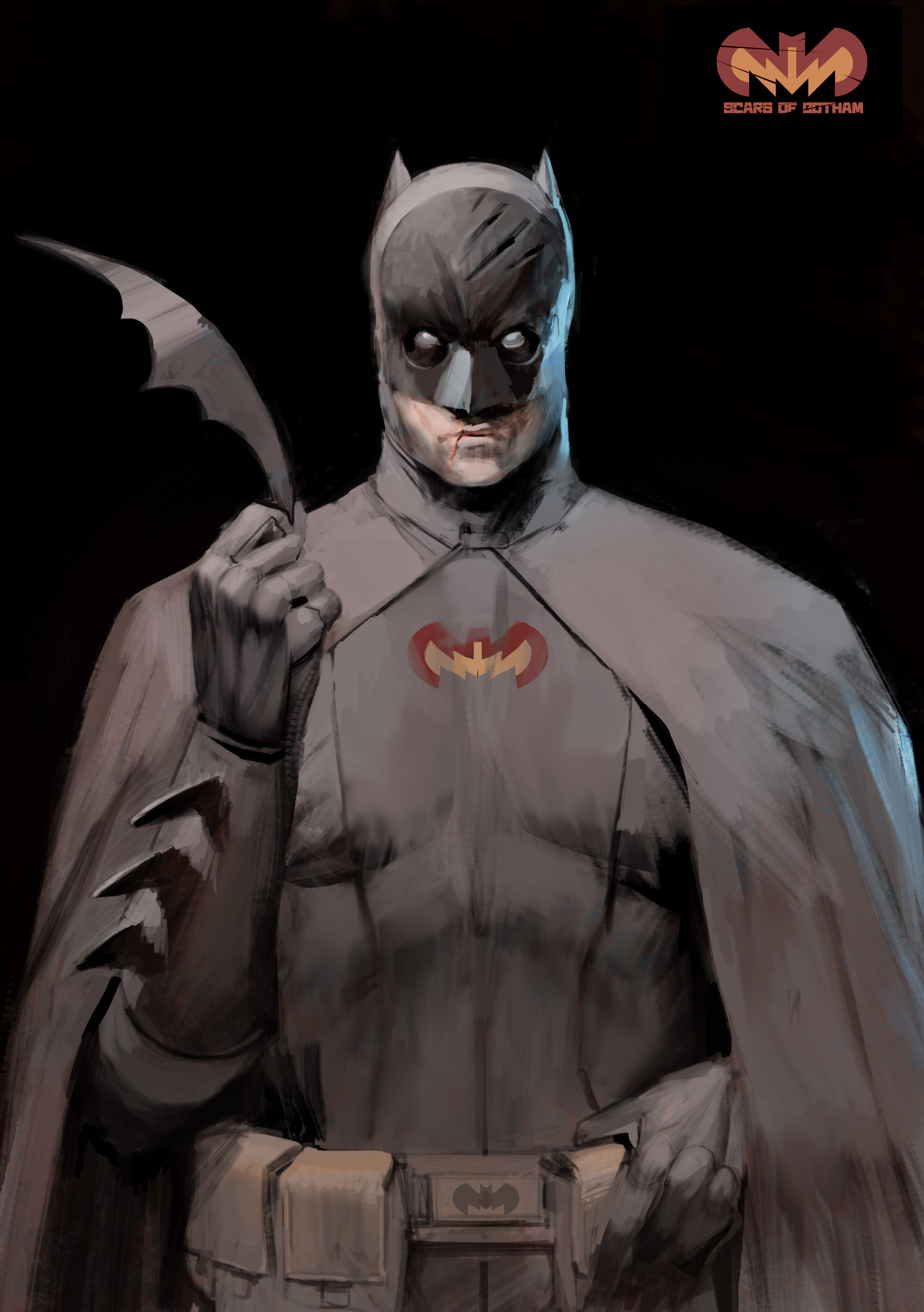 Scars of Gotham - Batman by Guillaume Menuel | Scrolller