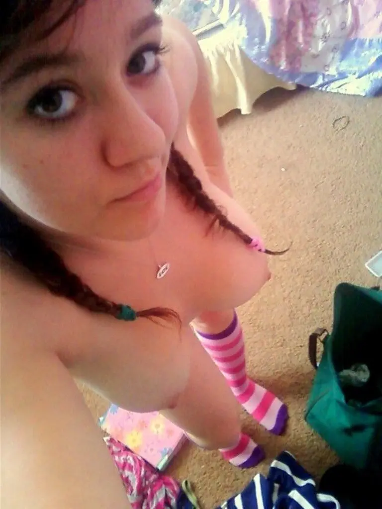 Sending daddy selfies while he's at work