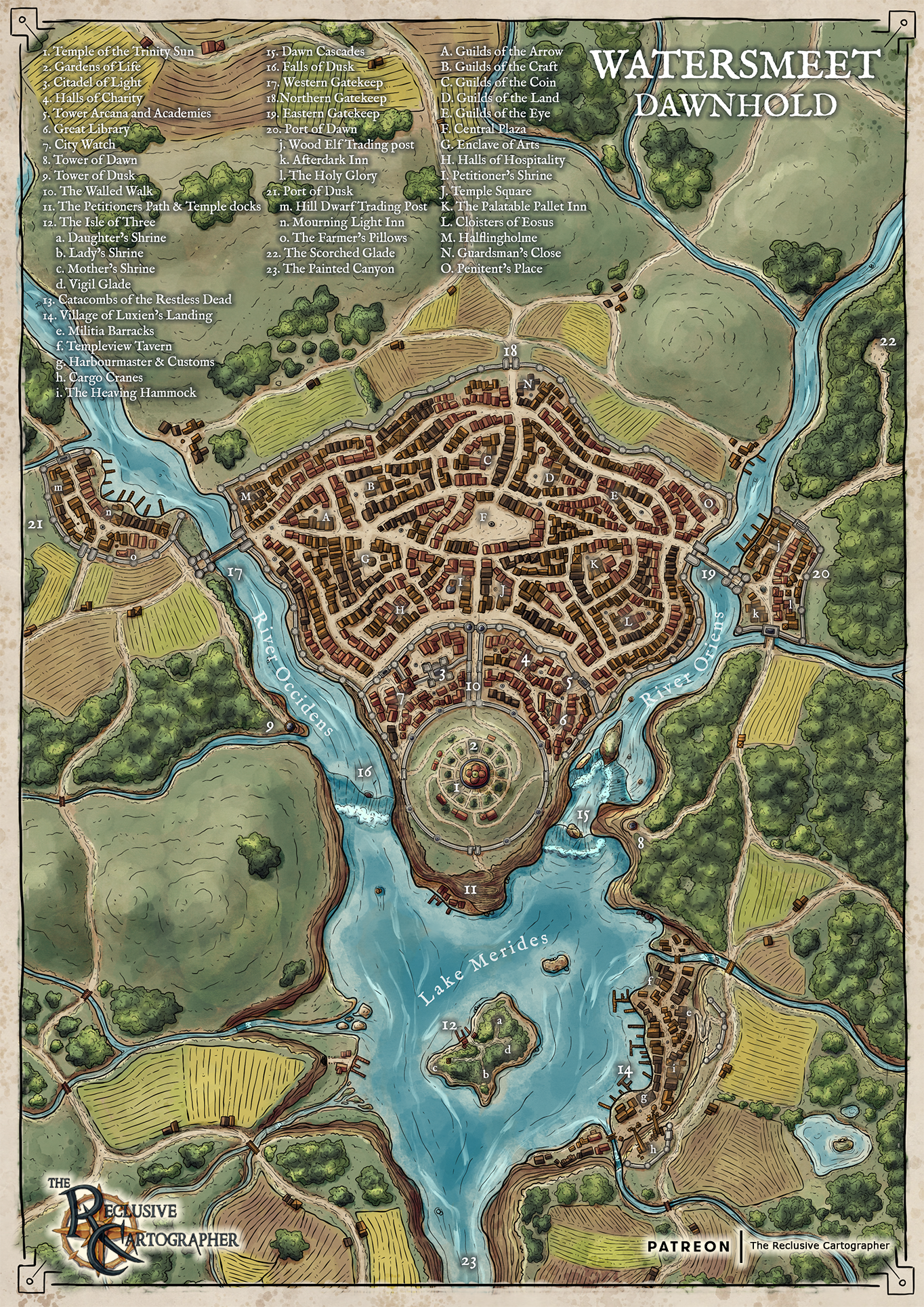Settlement Map The City Of Watersmeet Dawnhold OC Scrolller Settlement Map The City Of Watersmeet Dawnhold Oc 4xd7ldaqi0 