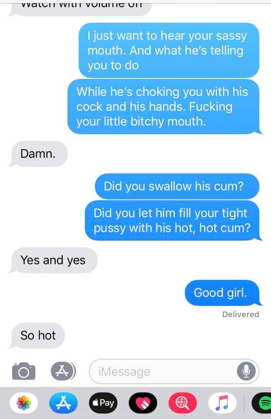 She’s my good little hotwife.