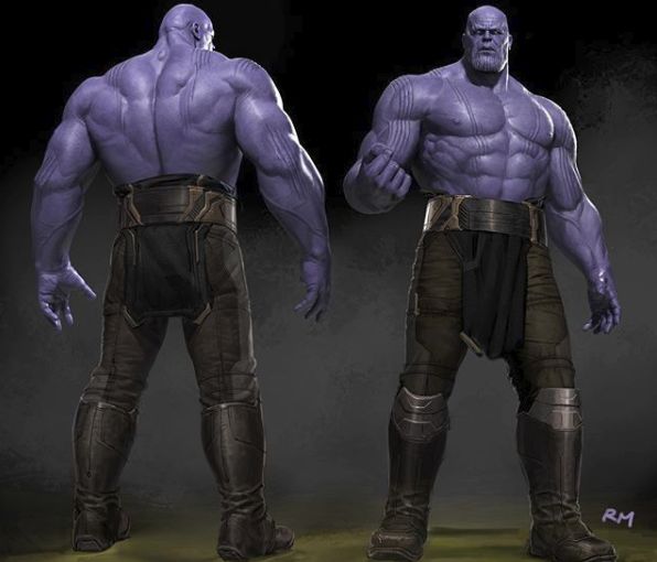 Shirtless Thanos by Ryan Meinerding | Scrolller