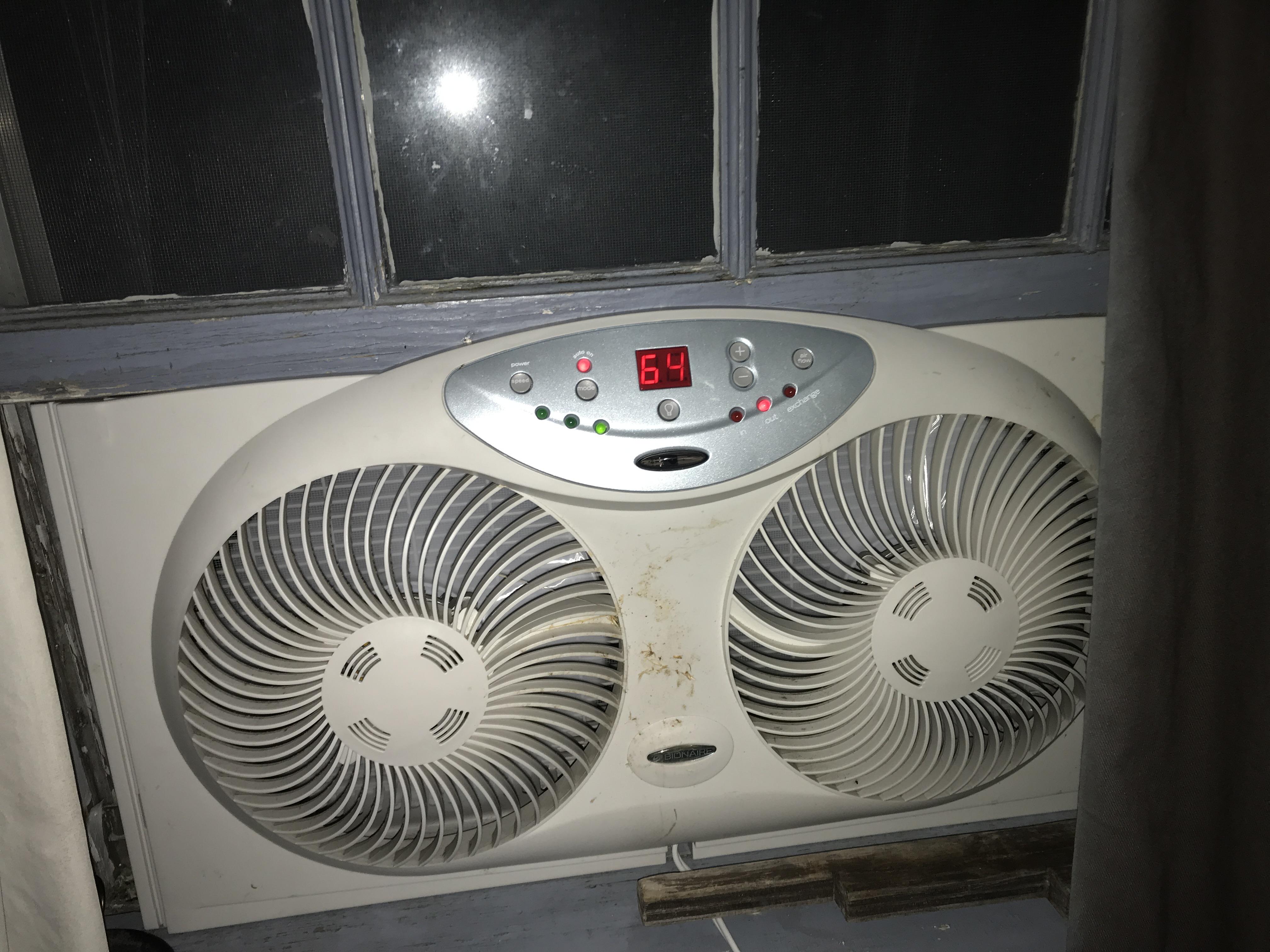 Should fans blow in or out when the primary focus is increasing