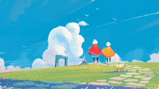 Sky 光遇 同人插画 by MORNCOLOUR