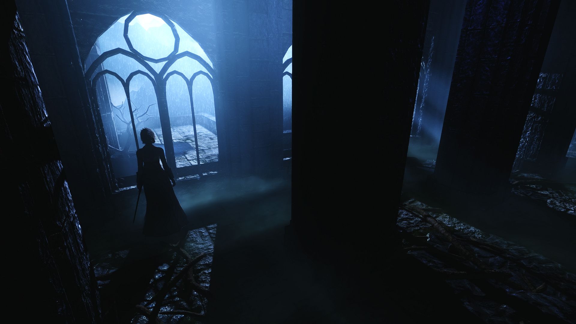 Skyrim "Waiting Out the Storm" [1920x1080][OC] Scrolller