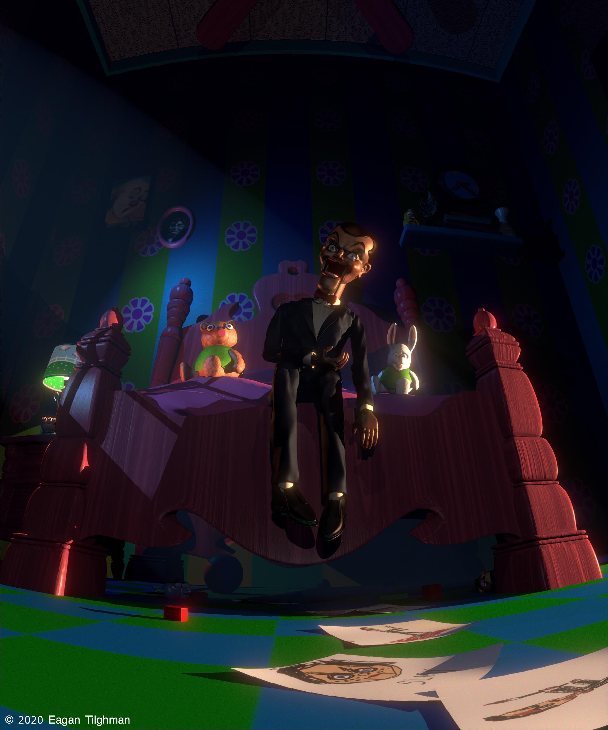Slappy the dummy render (blender) | Scrolller