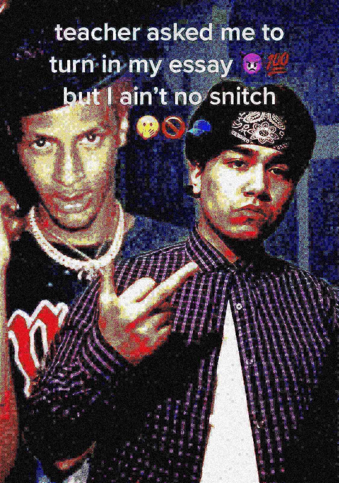 Snitches get stitches 😤💯💯 Scrolller