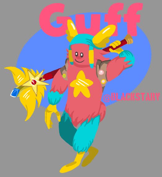 So I don't really draw much, but I decided to make some fanart of guff ...