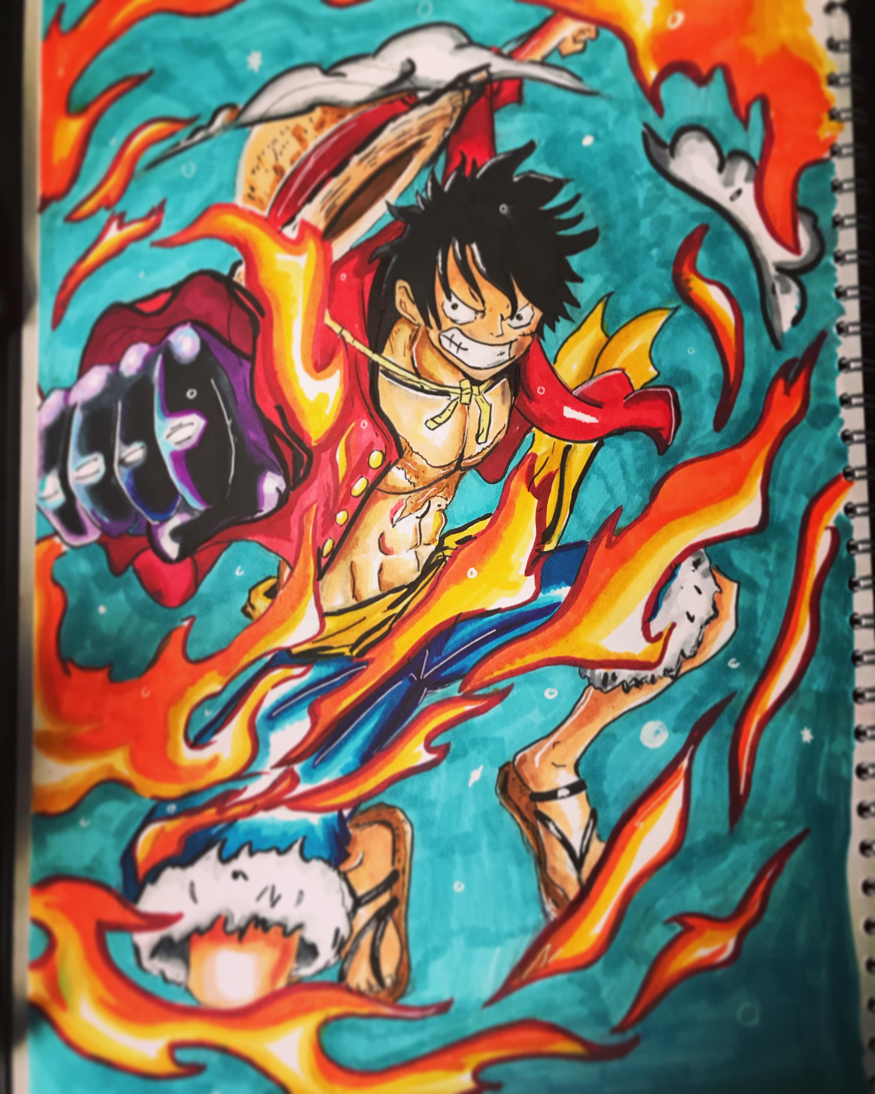 some-fanart-of-gear-2-luffy-that-i-did-scrolller