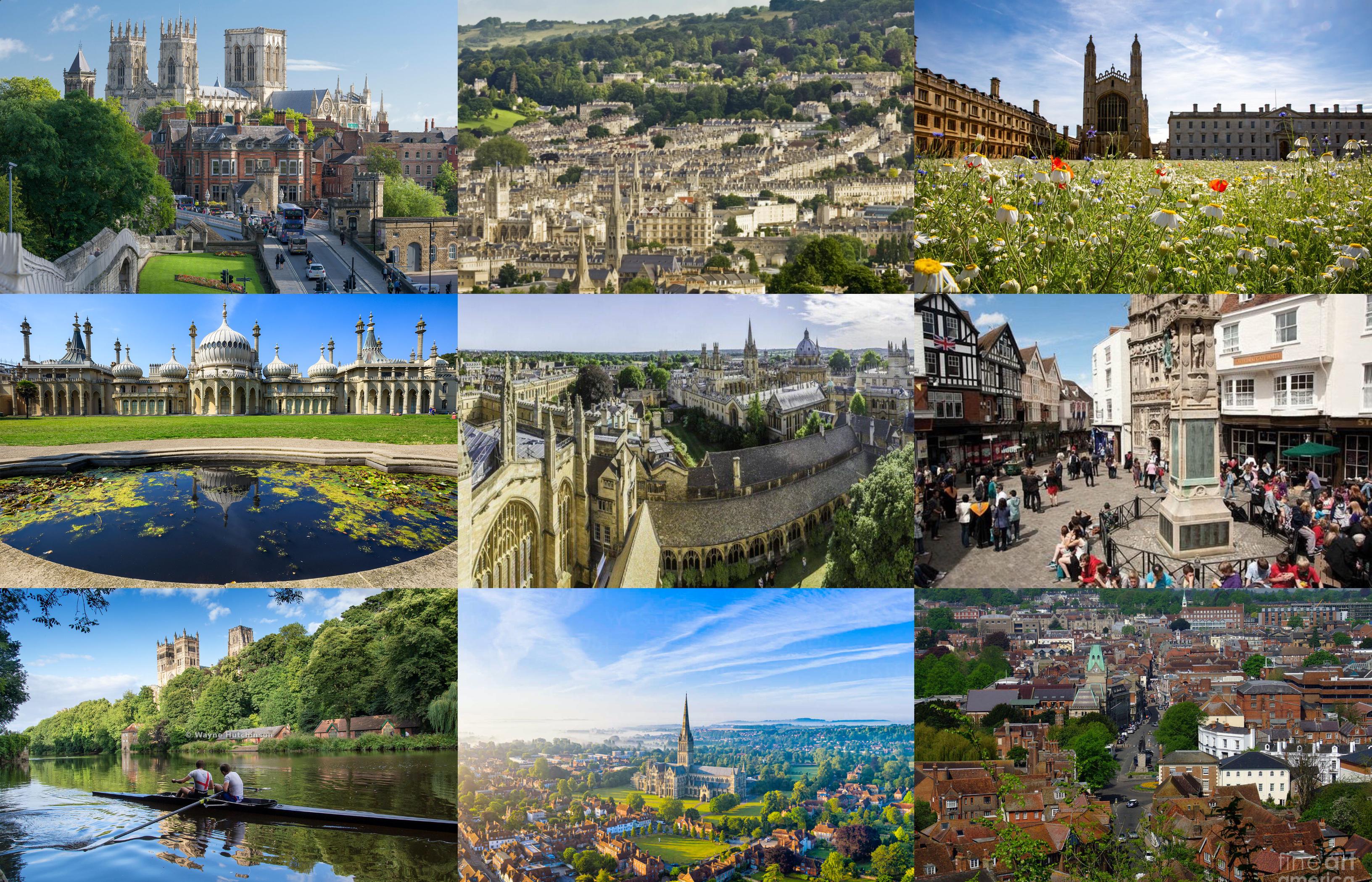 Some of England's most beautiful cities. What is your favourite ...