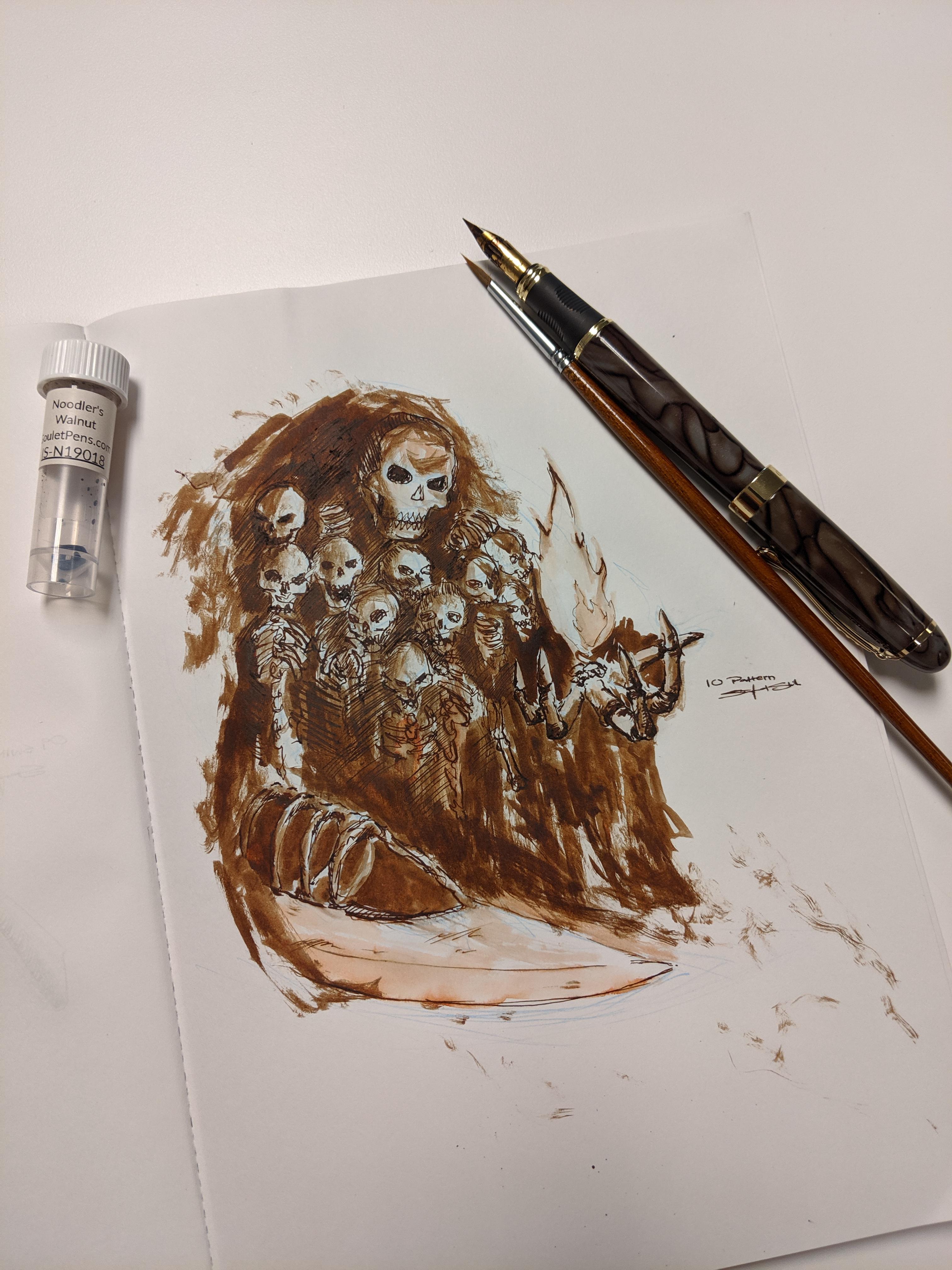 Someone said my drawing of Nito would fit in. [Original] | Scrolller