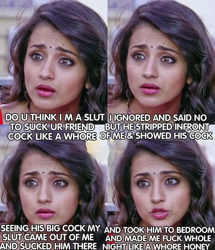 South Indian actress TRISHA KRISHNAN meme desi actress