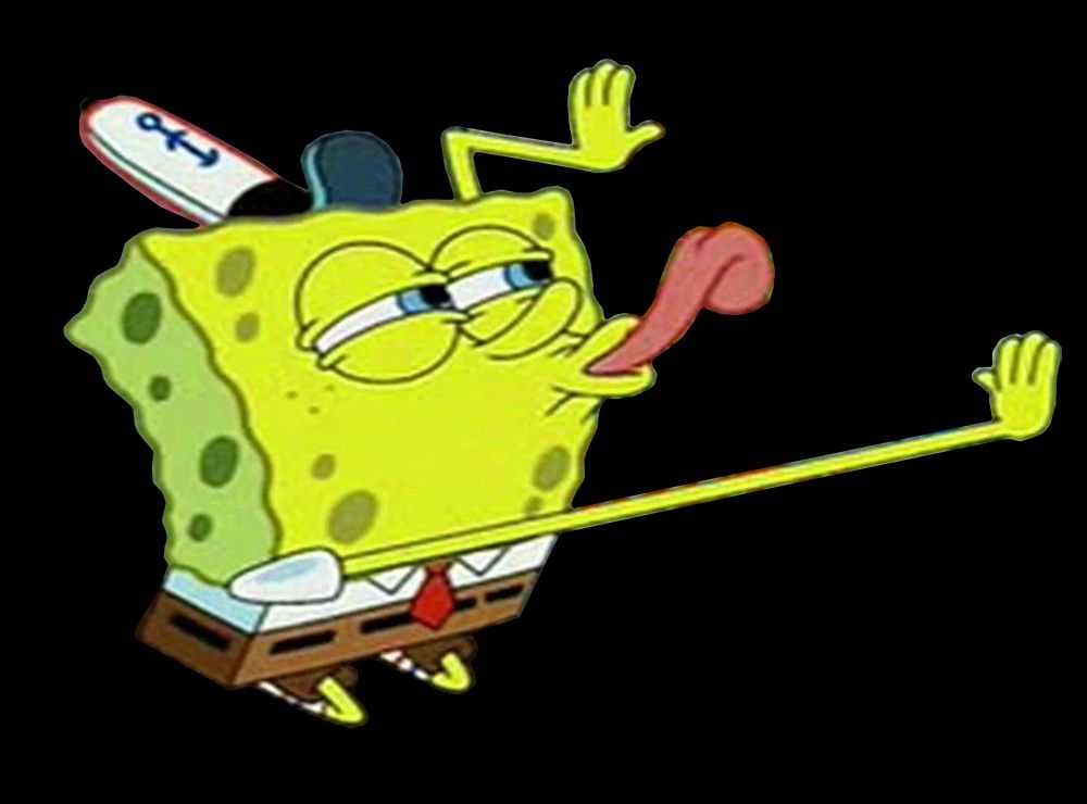 Spongebob Licking Object Scrolller