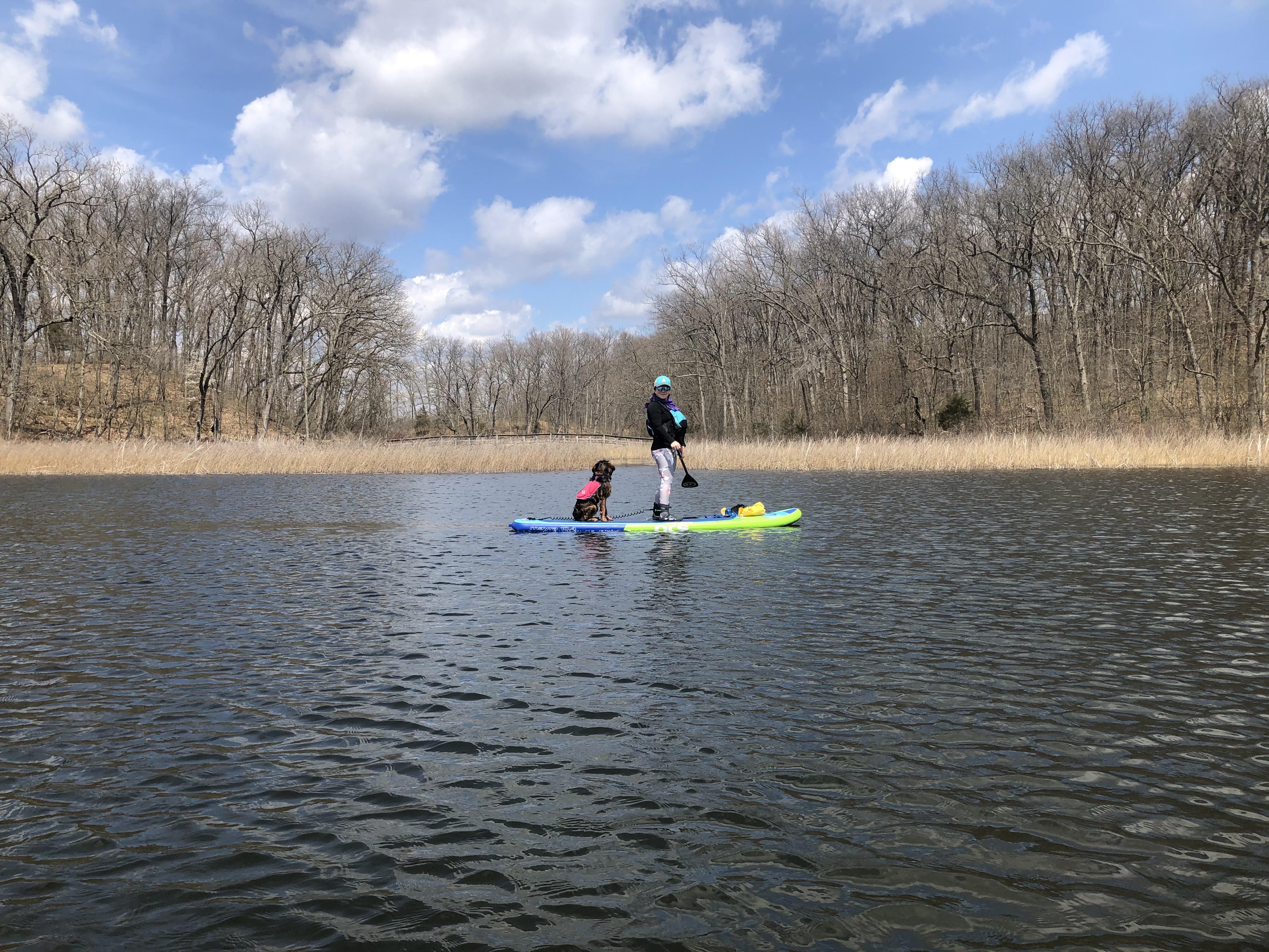 Spring in Michigan with my paddle buddy | Scrolller
