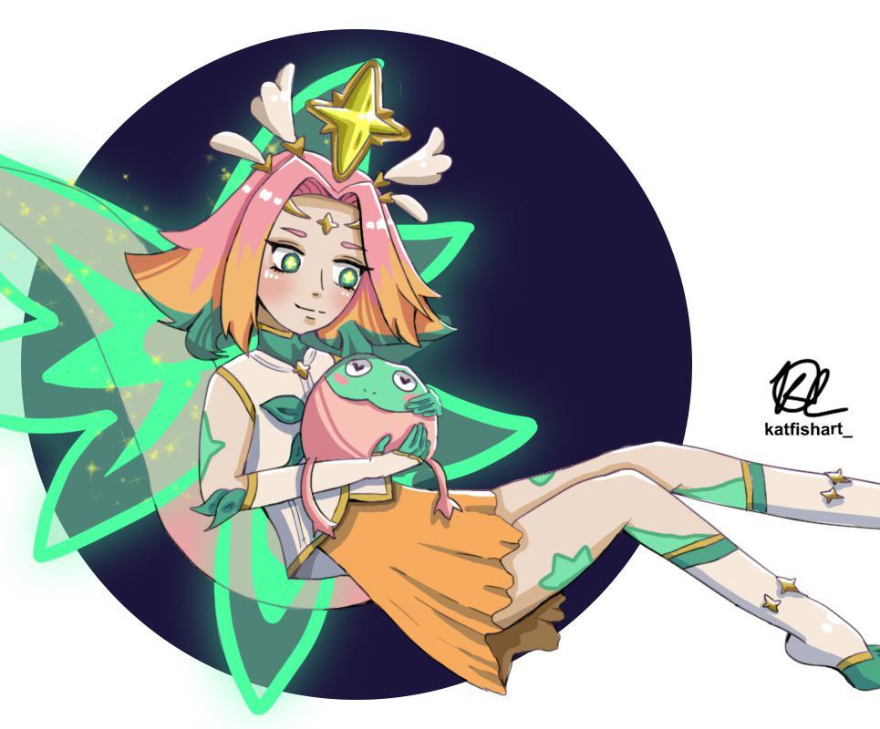 Star guardian Neeko fan art :D | Scrolller