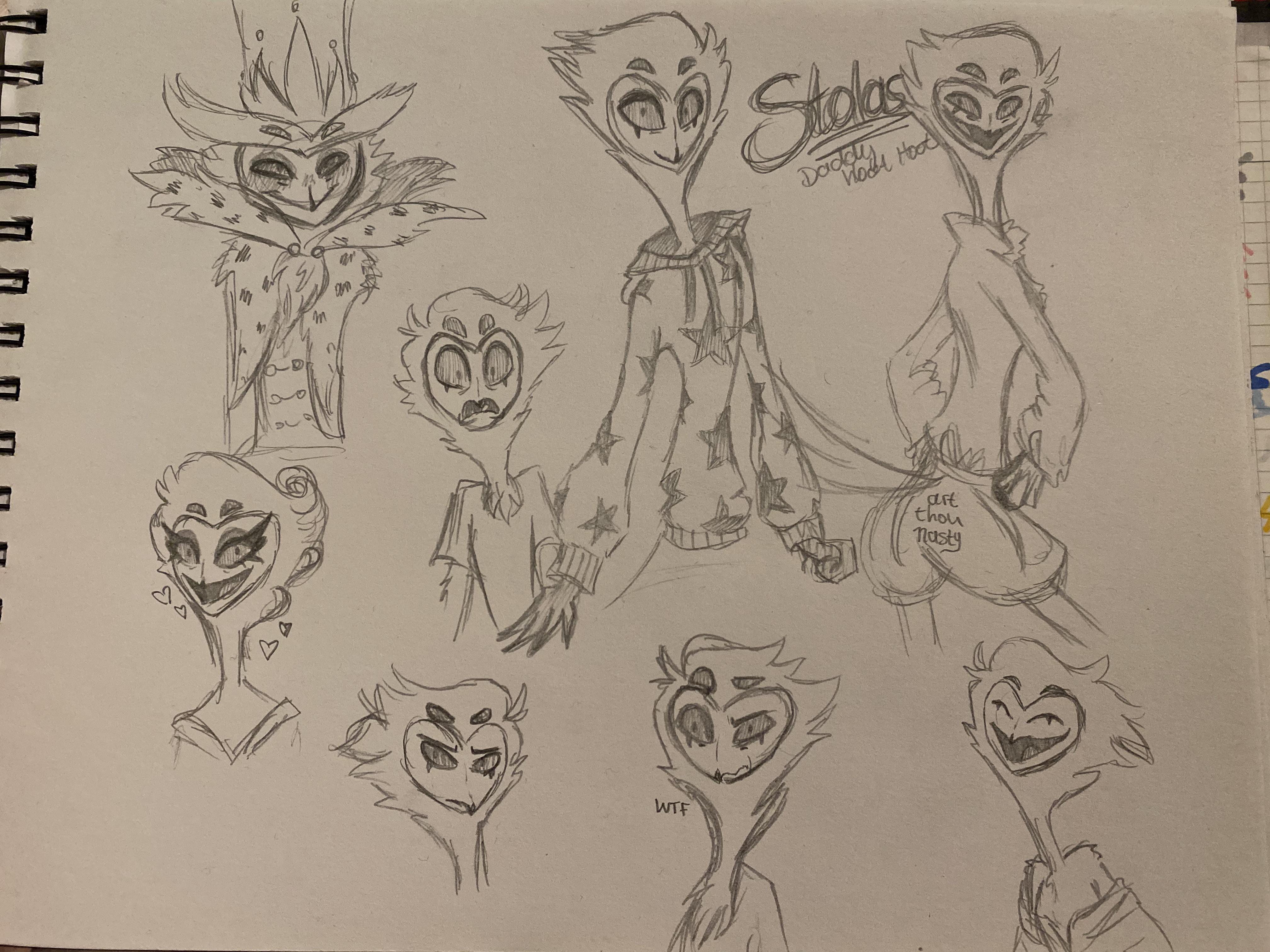 Stolas Hand Reference Stolas sketches I’ve made. For some I used references from his ...