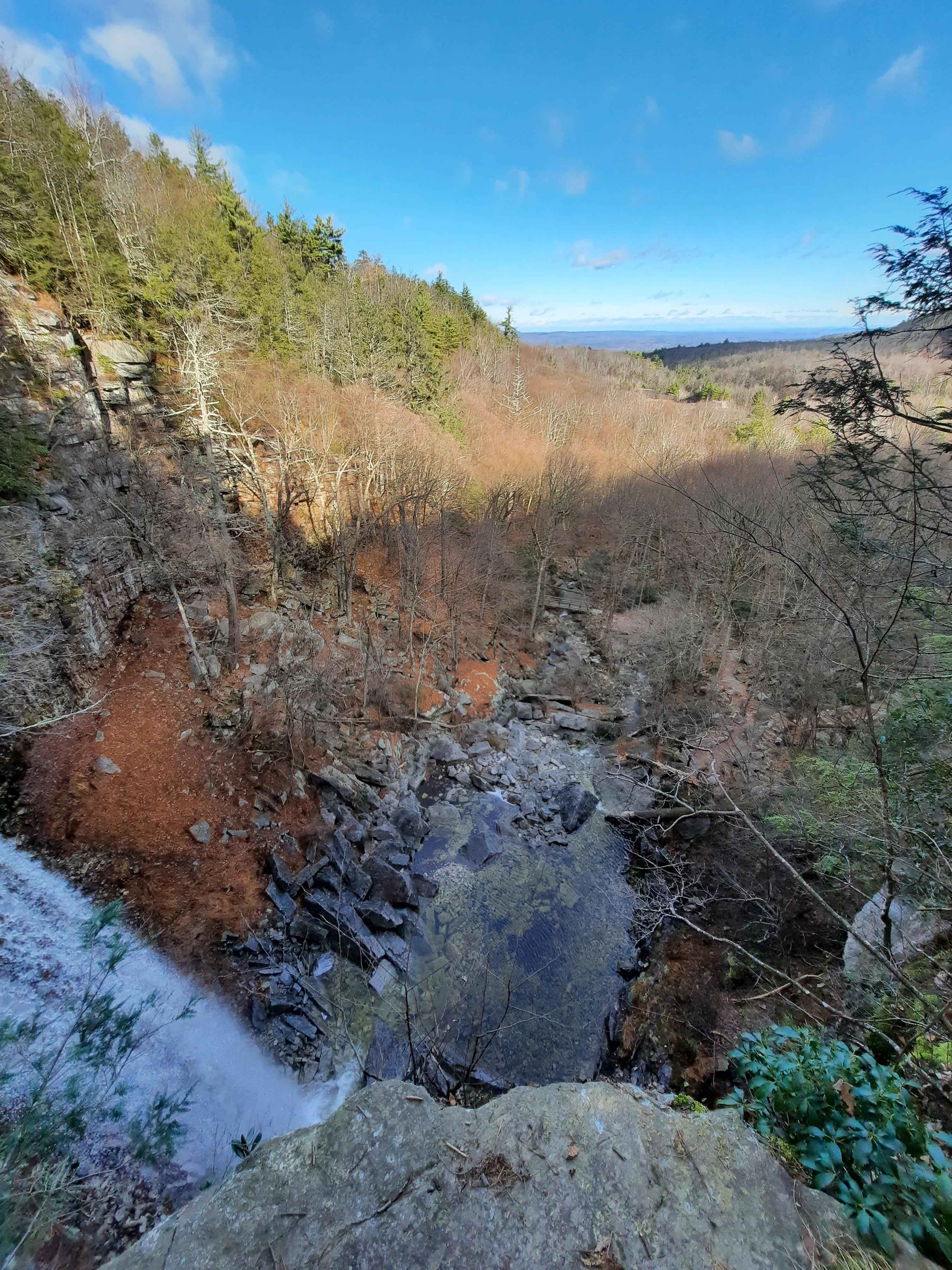 Stony Kill Falls, town of Wawarsing, state of New York, USA. As seen