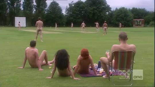 [50/50] Streaker interrupts a business get-together (NSFW) | Businessman interrupts a streaker get-together