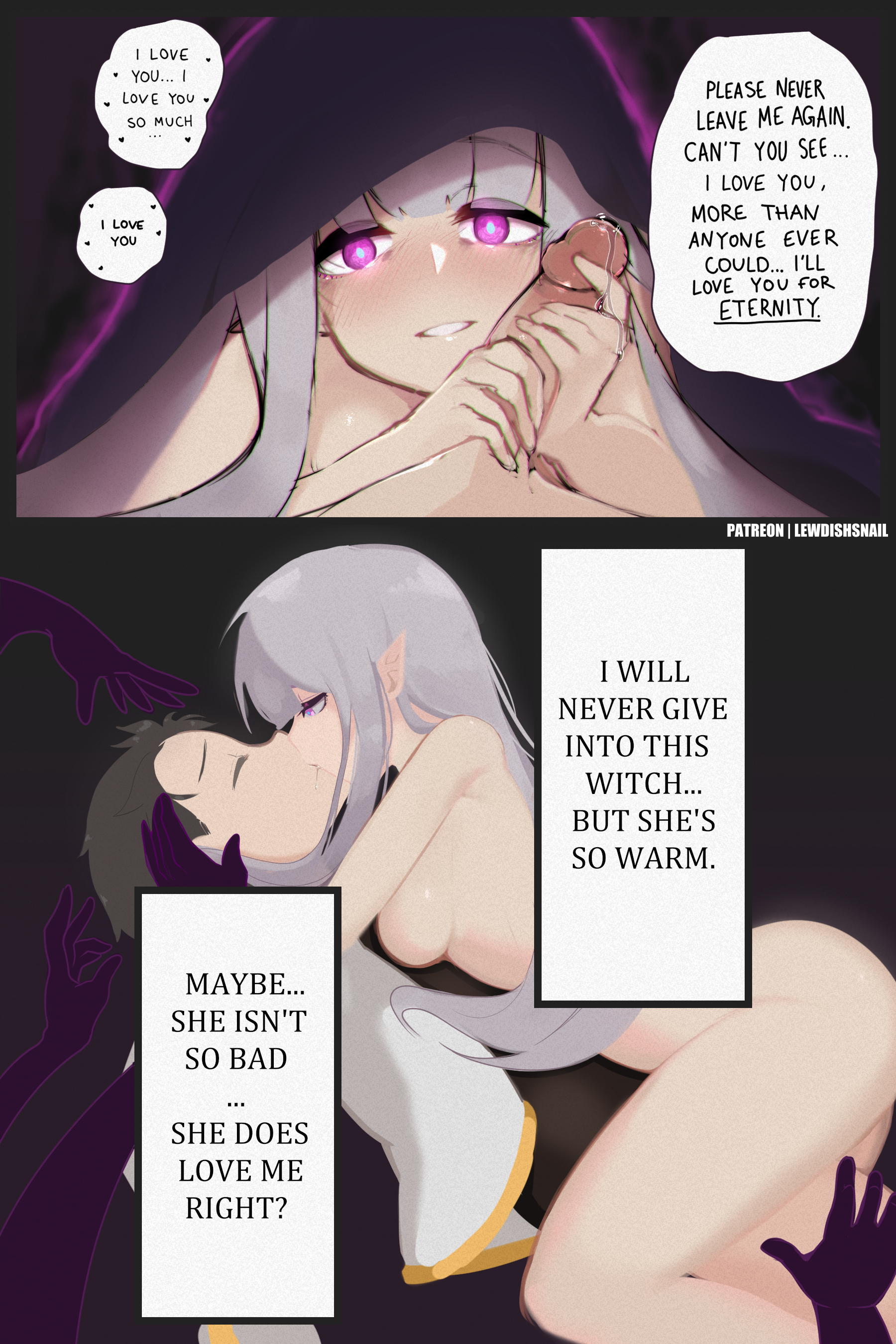 Satella using Subaru in the void (LewdishSnail) Scrolller.