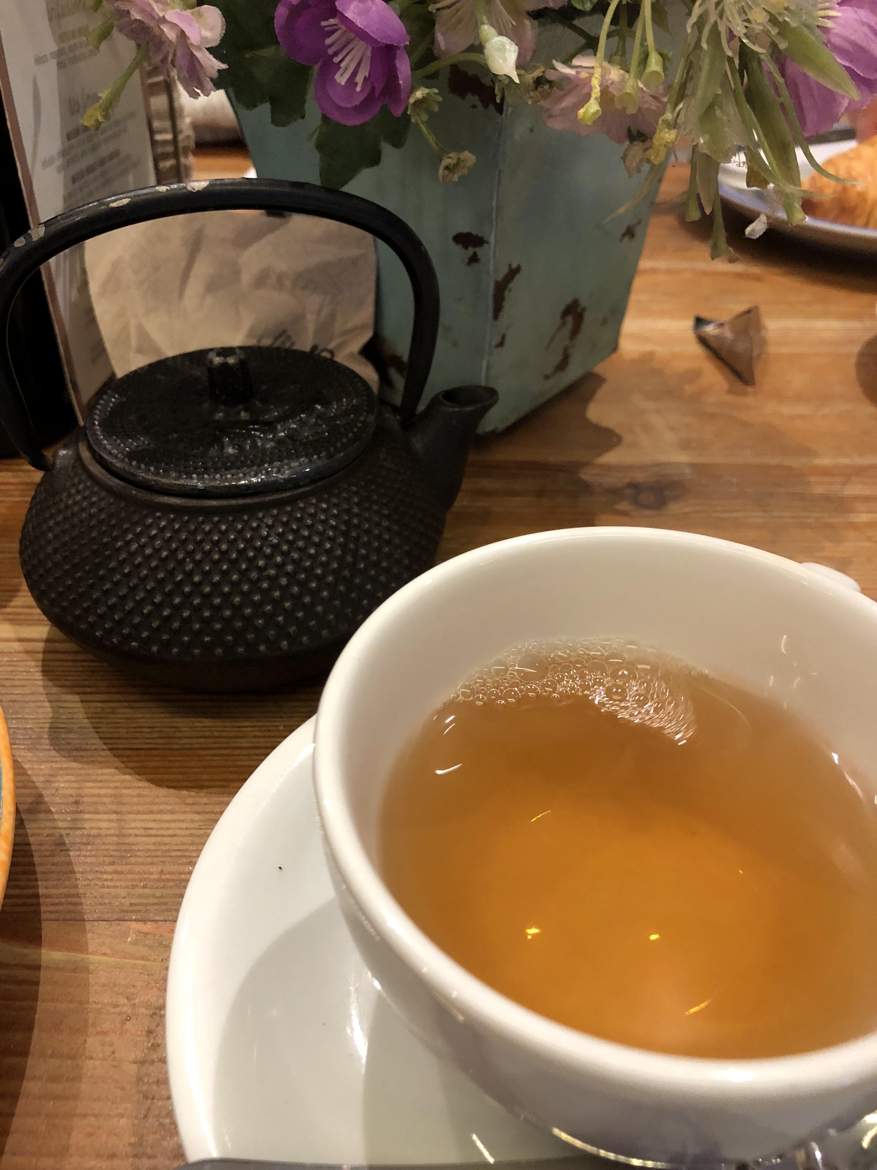 tasty cinnamon breakfast tea in Valencia, Spain Scrolller