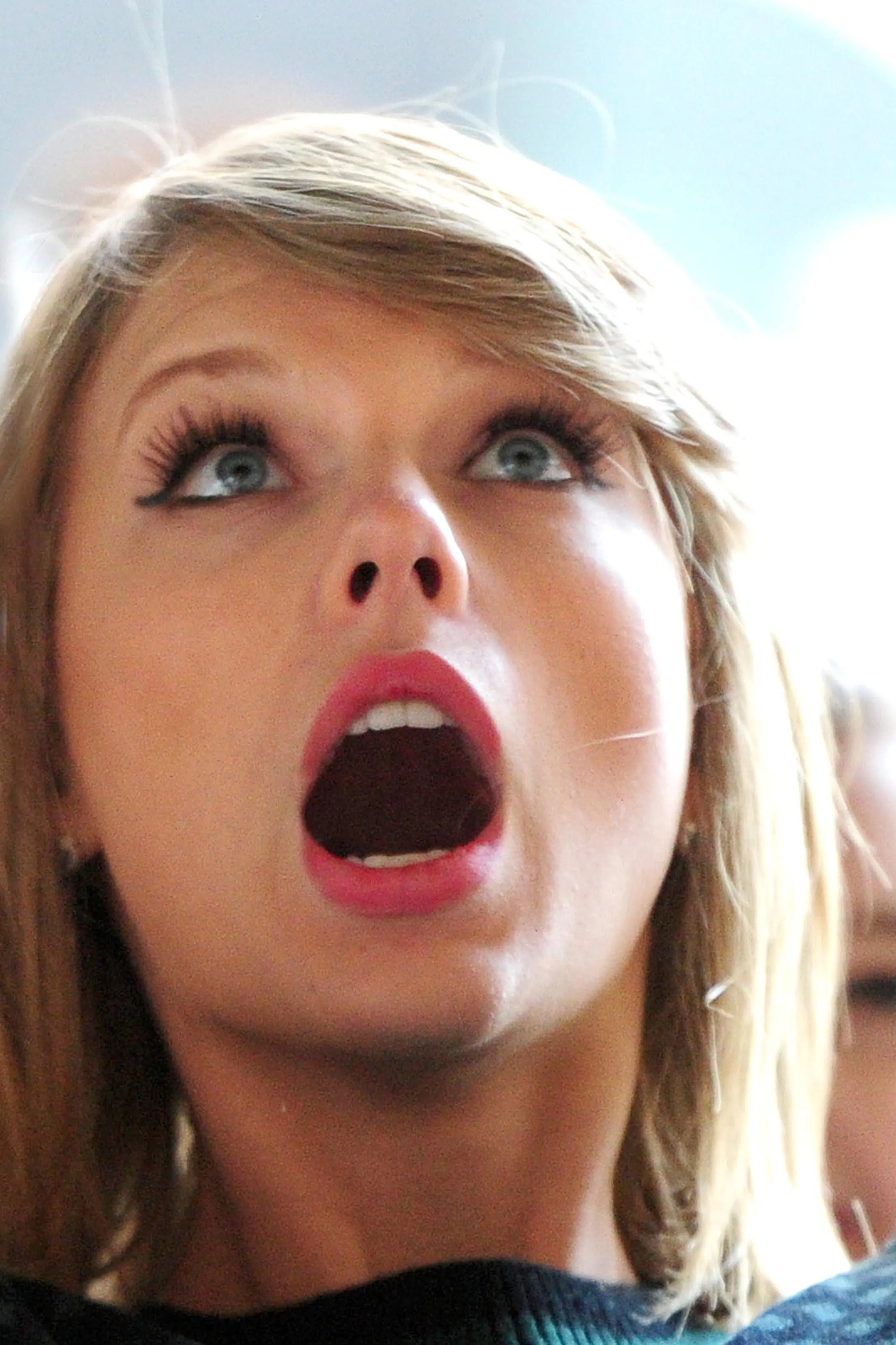 "I know your cock is full of cum so empty it into my mouth" - Taylor Swift.