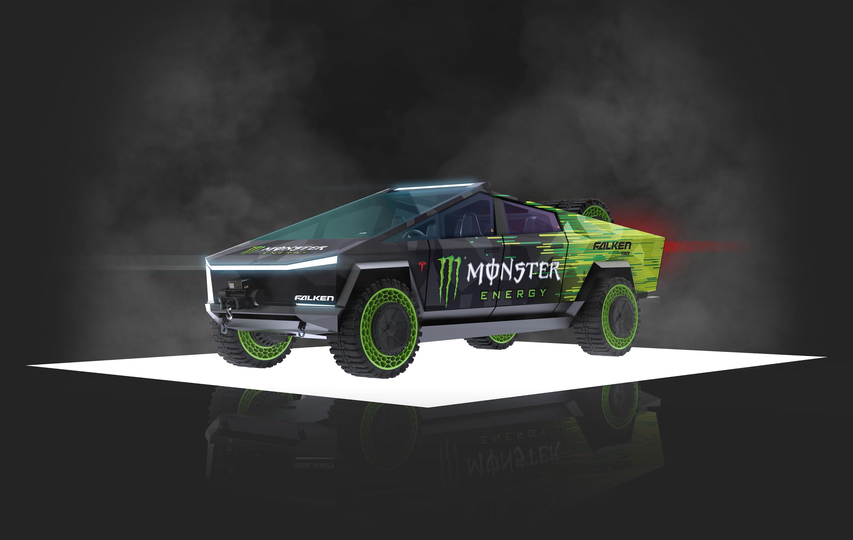 Tesla Cybertruck Monster Edition Scrolller Tesla Cybertruck Monster Edition Scrolller