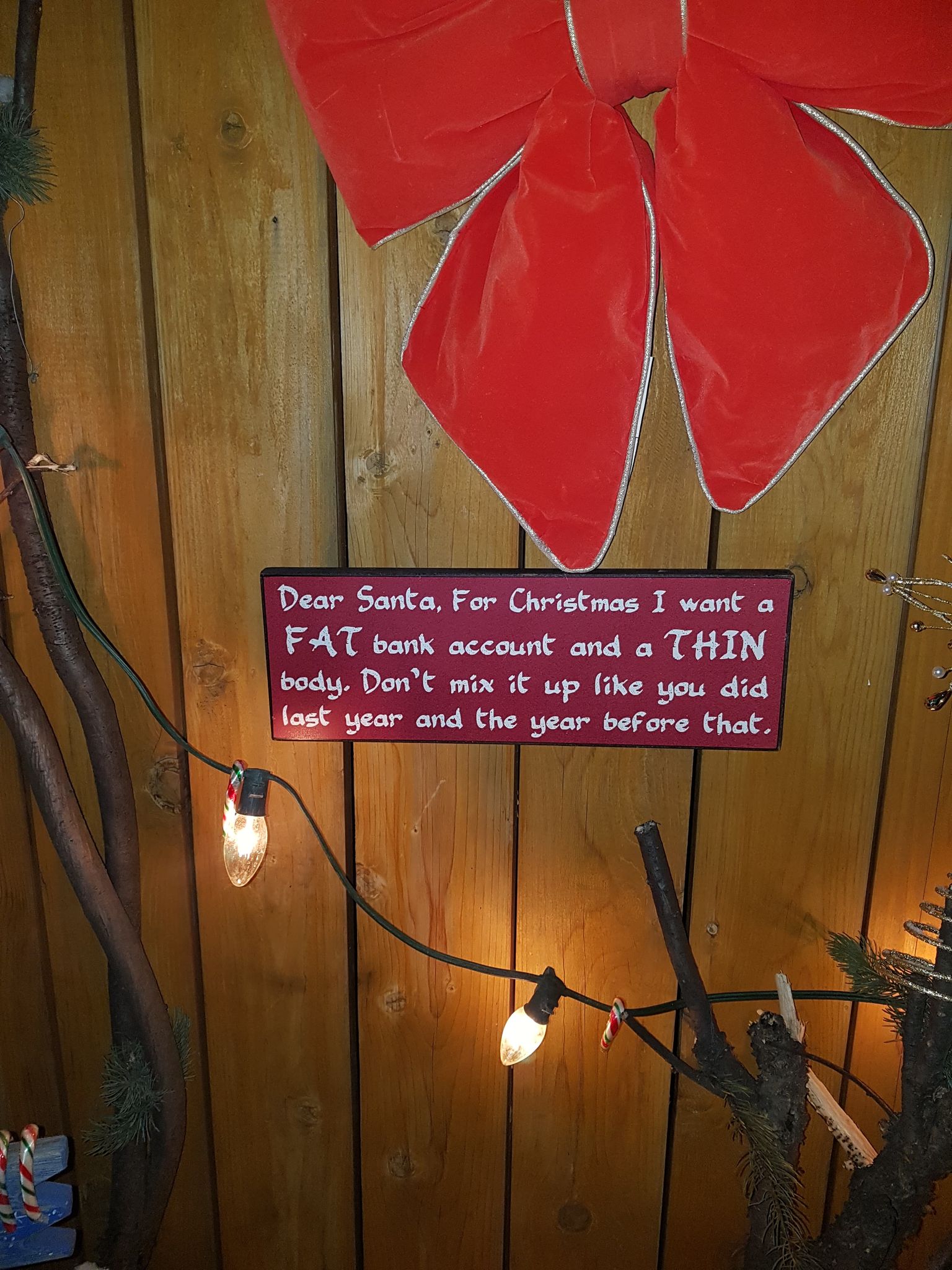 The best Christmas wish I have seen so far. Scrolller