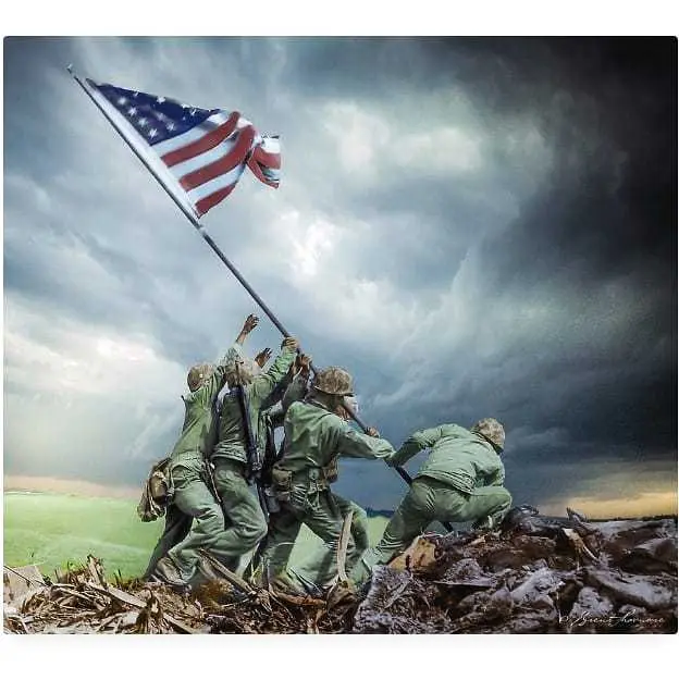 The best reproduction of the iconic image I've ever saw | Scrolller