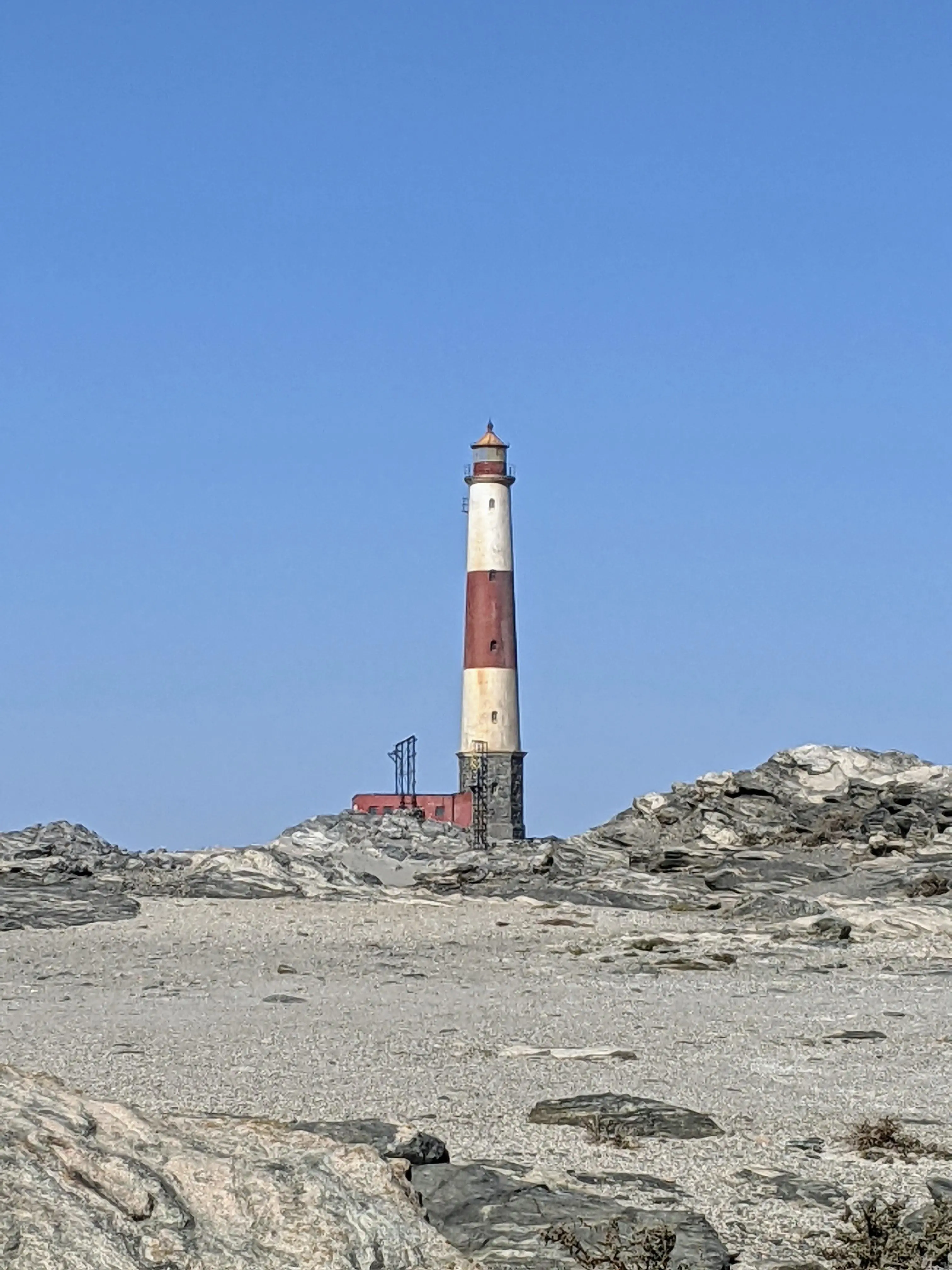 The Diaz Point Lighthouse in Southern Namibia [OC][3024x4032] | Scrolller