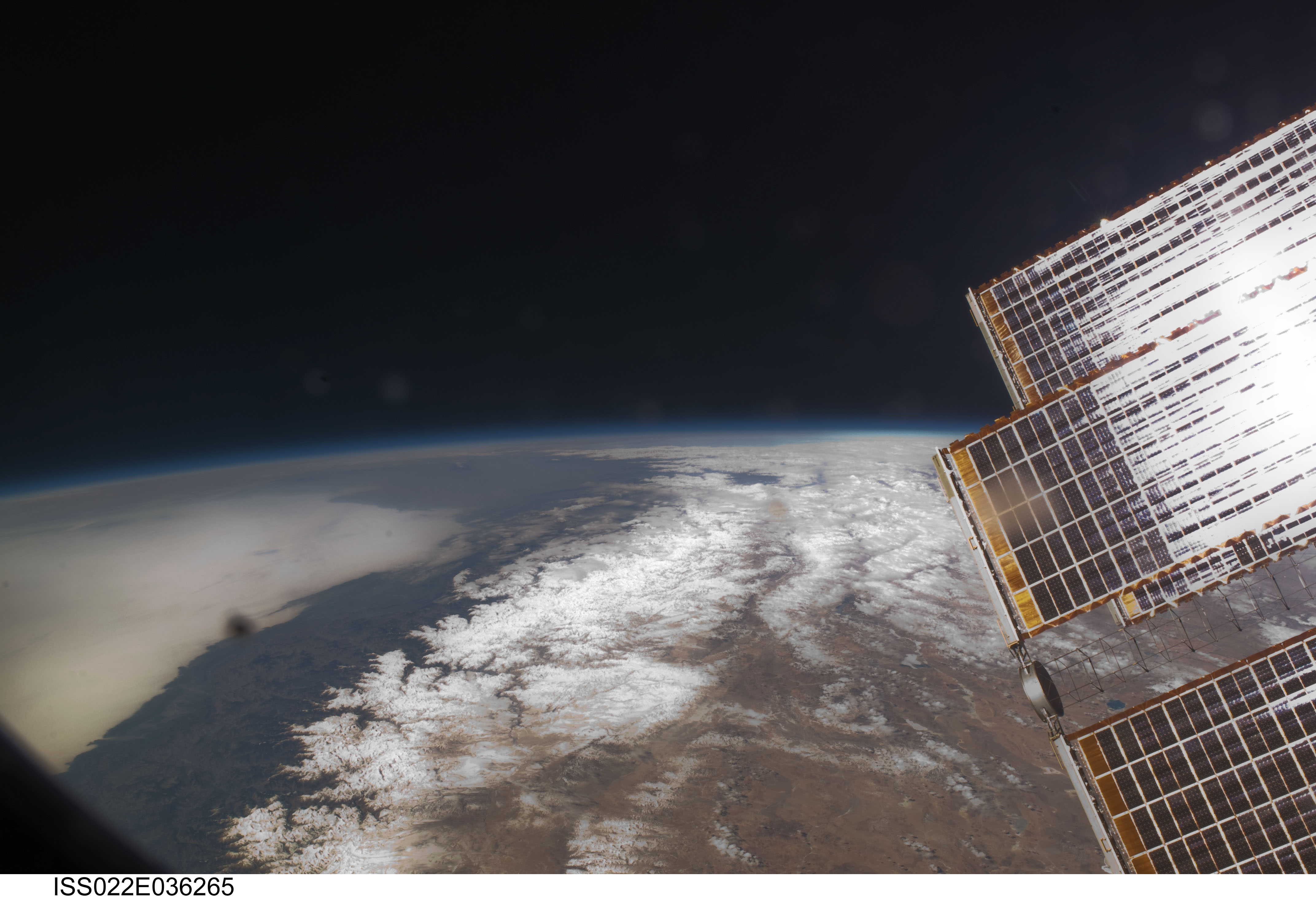 The Himalayas photographed from the International Space Station [4288 x