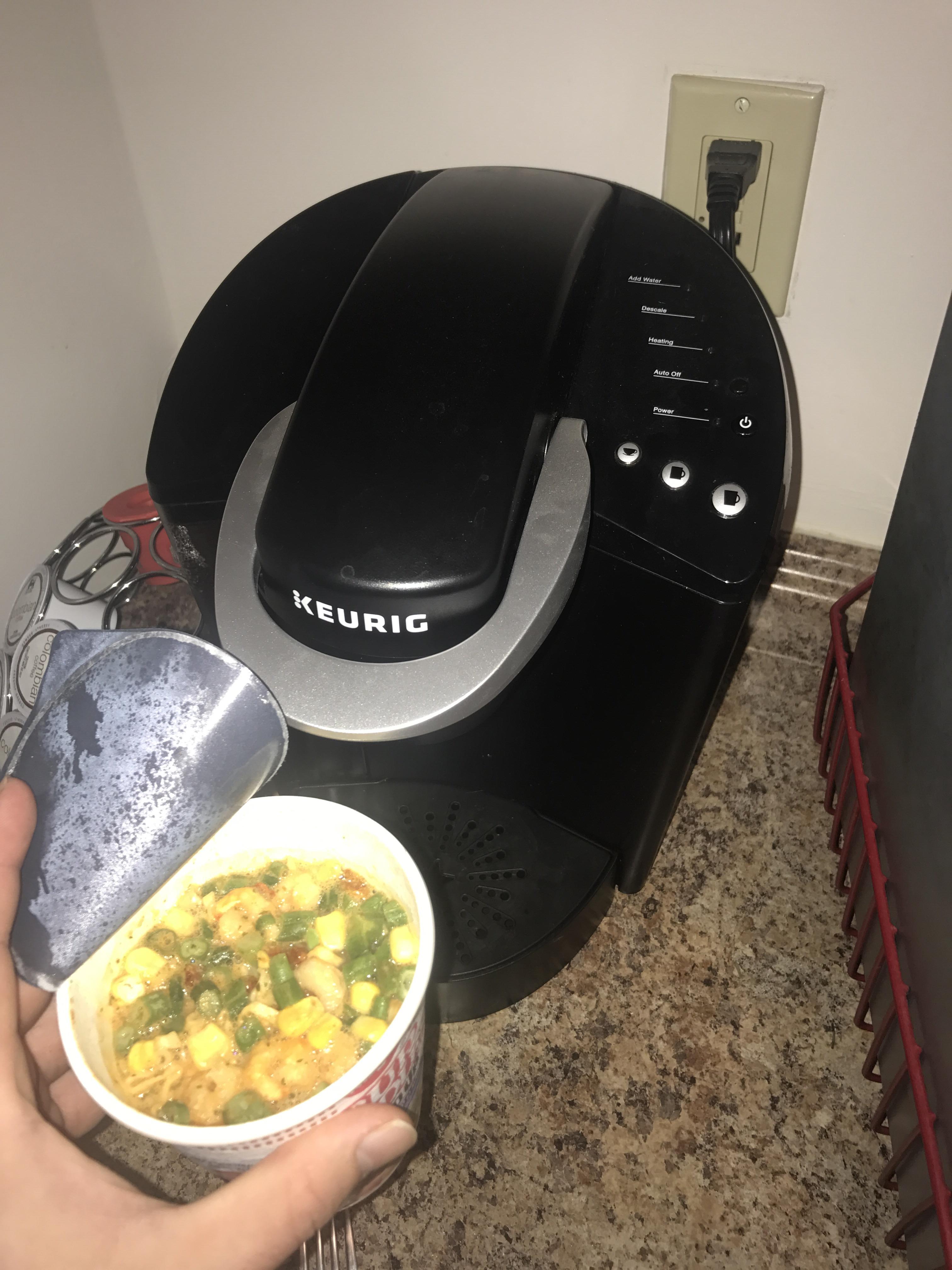 The Largest Cup Size On The Keurig Coffee Maker Fills Up Ramen cup The Largest Cup Size On The Keurig Coffee Maker Fills Up Ramen cup