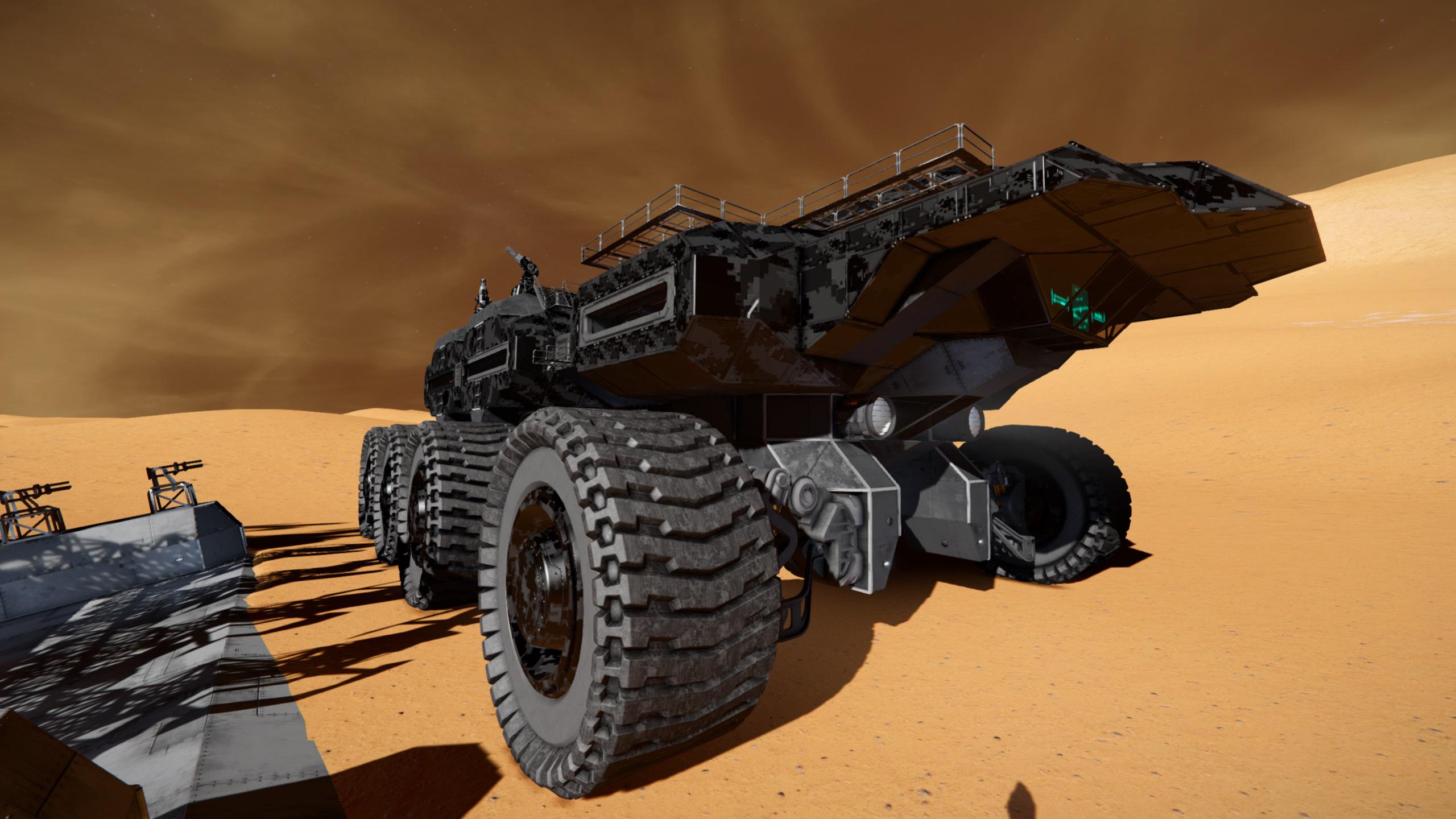 The Nomad - A Mobile Base/Cargo Rover im designing. It has all the ...