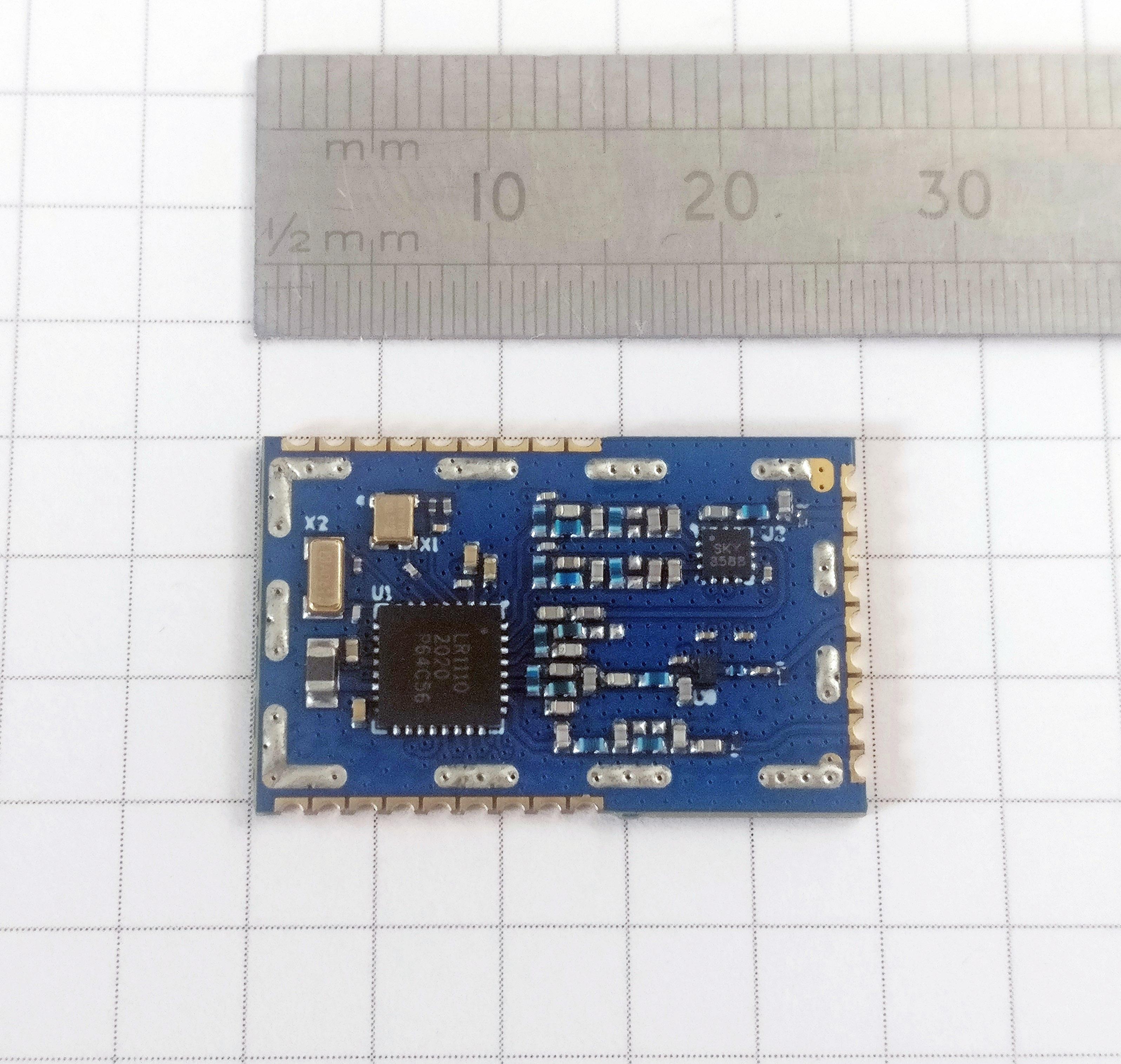 The smallest LoRa/GPS/WiFi geopositioning module ever made? Scrolller