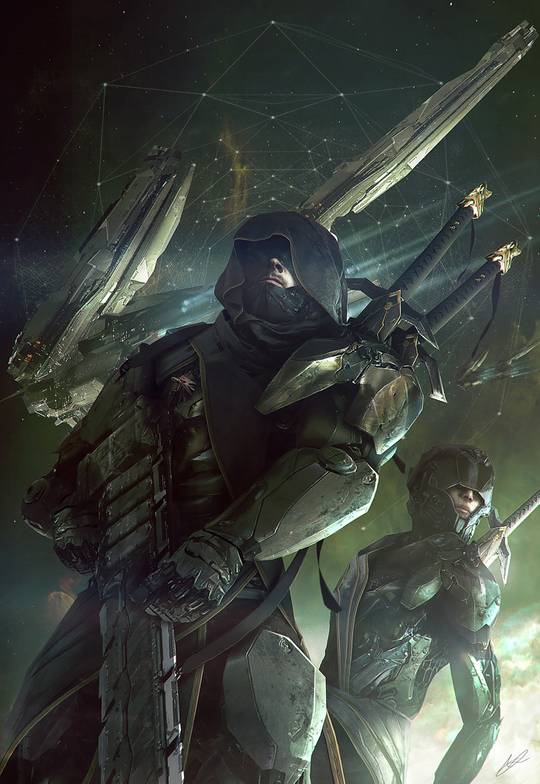 The Witcher 2077 by Adam Burn.