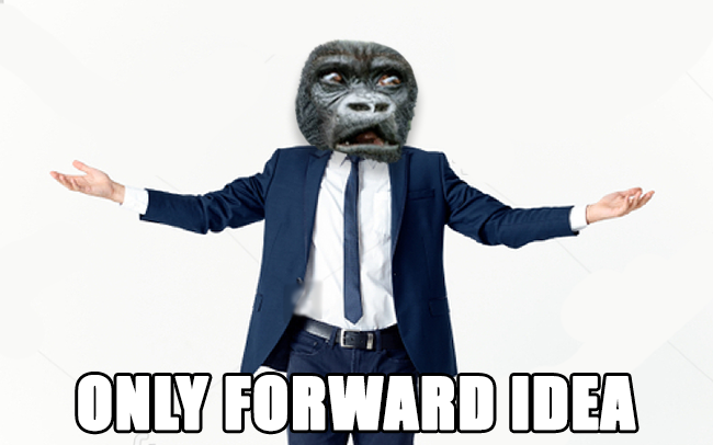 This... businessman gorilla woke me up in the middle of the night