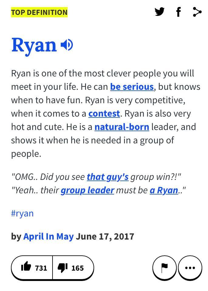 This is the top definition of our name on urban dictionary. This