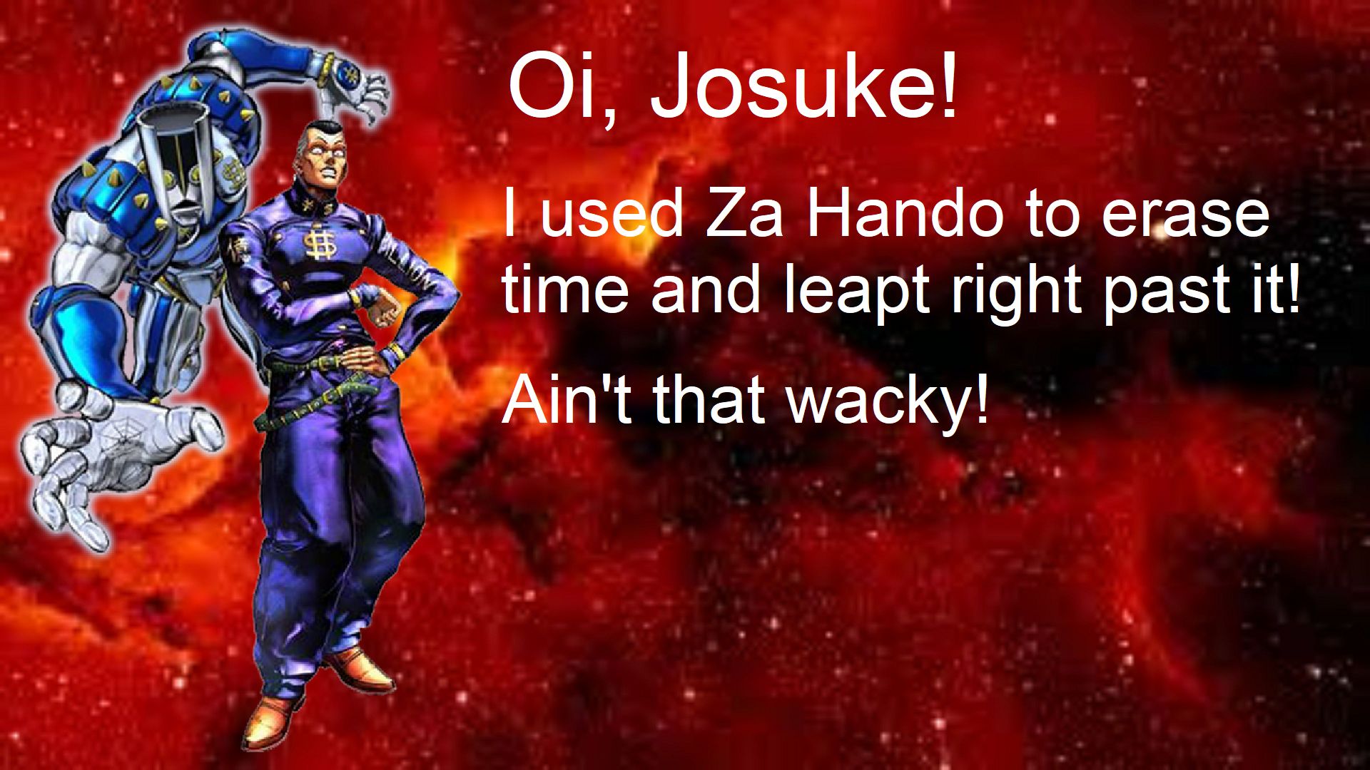 This is Za Hando's ability! Scrolller