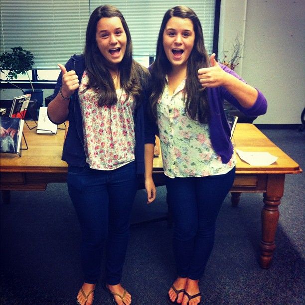 Today Was Twin Day How Did We Do Scrolller